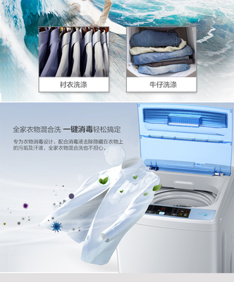 海爾EB55M2WH 智能洗滌科技，為健康潔凈生活賦能